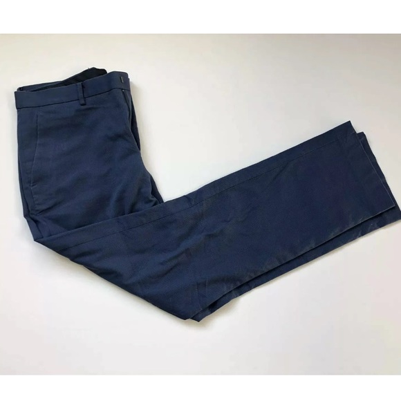 EXPRESS MENS BLUE PRODUCER DRESS PANTS 32/32 NWT - Picture 1 of 4